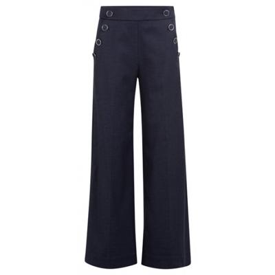 YAYA - Blauw | unisex | Broek | Blauw | 44 | regular | Kamst mode