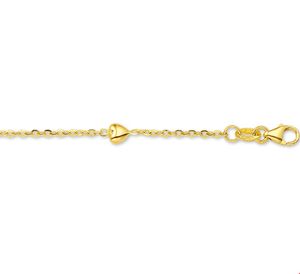 TFT Armband Goud Hart 4,5 mm11 - 13 cm