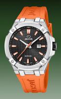 Horlogeband Jaguar J1010-1 Rubber Oranje - thumbnail