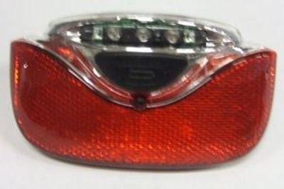 Gazelle innergy achterlicht - rood, transparant, led, 115x65mm, fietsaccu, geschikt voor innergy e-bikes