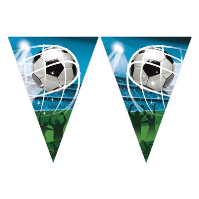 Globos Papieren vlaggenlijn fsc voetbal fans, 3mtr.