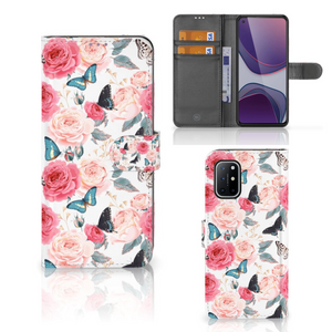 OnePlus 8T Hoesje Butterfly Roses