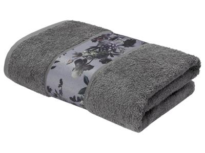 LIVARNO Douchehanddoek 70 x 140 cm (Grijs)