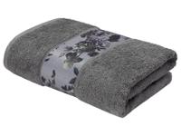 LIVARNO Douchehanddoek 70 x 140 cm (Grijs)
