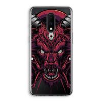 Hell Hound and Serpents: OnePlus 7 Transparant Hoesje
