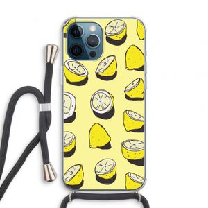 When Life Gives You Lemons...: iPhone 12 Pro Transparant Hoesje met koord