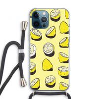 When Life Gives You Lemons...: iPhone 12 Pro Transparant Hoesje met koord