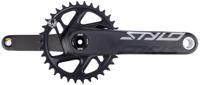TRUVATIV crankstel "stylo carbon eagle" crankset stylo carbon eagle 34t 175mm
