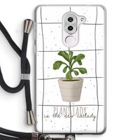 Kamerplant op vensterruit: Honor 6X Transparant Hoesje met koord