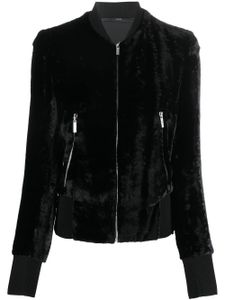 SAPIO veste bomber en velours - Noir