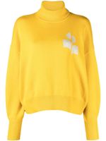 MARANT ÉTOILE pull en coton mélangé Nash à col roulé - Jaune