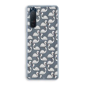 Zwanen: Sony Xperia 5 II Transparant Hoesje