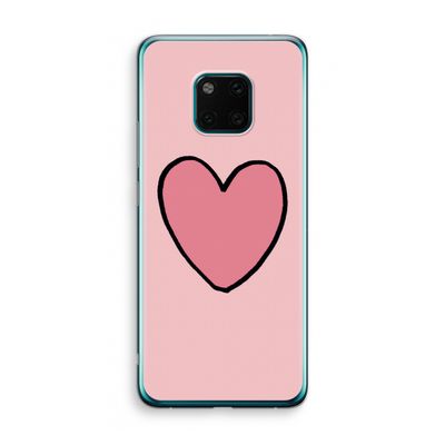 Hartje: Huawei Mate 20 Pro Transparant Hoesje