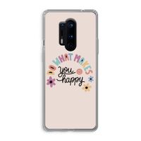 Happy days: OnePlus 8 Pro Transparant Hoesje