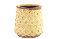 Bloempot Rosana M geel