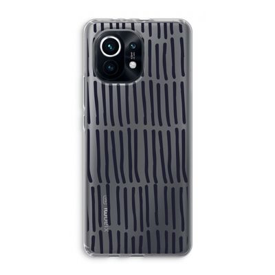 Moroccan stripes: Xiaomi Mi 11 Transparant Hoesje