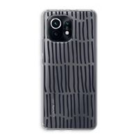 Moroccan stripes: Xiaomi Mi 11 Transparant Hoesje Moroccan stripes: Xiaomi Mi 11 Transparant Hoesje