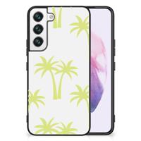 Samsung Galaxy S22 Bloemen Hoesje Palmtrees Samsung Galaxy S22 Bloemen Hoesje Palmtrees