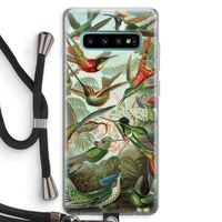 Haeckel Trochilidae: Samsung Galaxy S10 Plus Transparant Hoesje met koord
