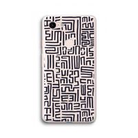 Moroccan Print: Google Pixel 3 XL Transparant Hoesje
