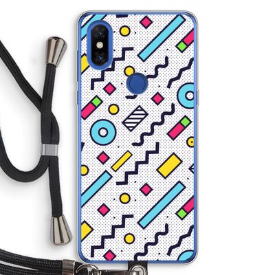 8-bit N°8: Xiaomi Mi Mix 3 Transparant Hoesje met koord