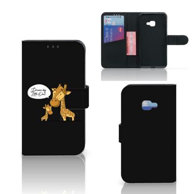 Samsung Galaxy Xcover 4 | Xcover 4s Leuk Hoesje Giraffe Samsung Galaxy Xcover 4 | Xcover 4s Leuk Hoesje Giraffe