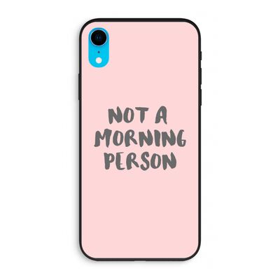 Morning person: iPhone XR Biologisch afbreekbaar hoesje