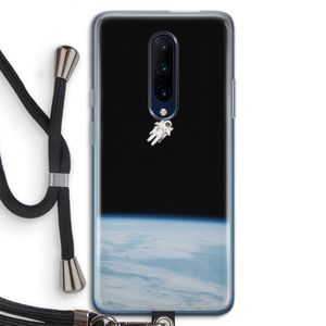 Alone in Space: OnePlus 7 Pro Transparant Hoesje met koord