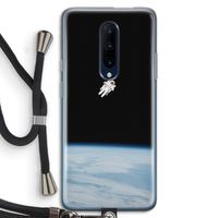 Alone in Space: OnePlus 7 Pro Transparant Hoesje met koord