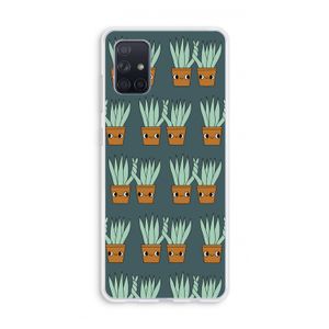 Sansevieria: Galaxy A71 Transparant Hoesje