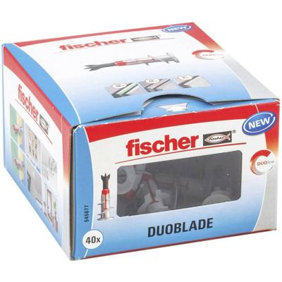 Fischer 545677 DUOBLADE LD Gipsplaatplug 44 mm 40 stuk(s)