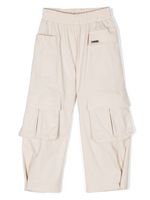 Monnalisa straight-leg cargo trousers - Tons neutres