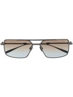 Valentino Eyewear lunettes de soleil Rockstud à monture pilote - Noir