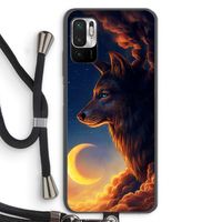 Night Guardian: Xiaomi Redmi Note 10 5G Transparant Hoesje met koord