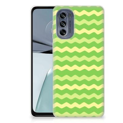 Motorola Moto G62 5G | TPU bumper | Waves Green