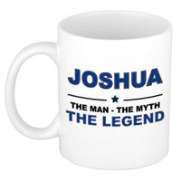 Joshua The man, The myth the legend cadeau koffie mok / thee beker 300 ml - thumbnail