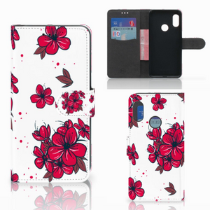 Xiaomi Mi A2 Lite Hoesje Blossom Red