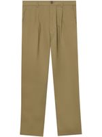 Comme des Garçons Homme pantalon chino en coton à coupe droite - Marron