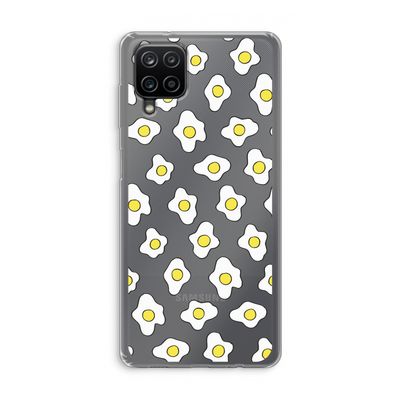 Spiegeleitjes: Samsung Galaxy A12 Transparant Hoesje