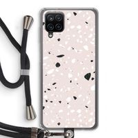 Terrazzo N°20: Samsung Galaxy A12 Transparant Hoesje met koord