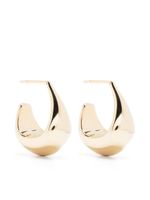 LEMAIRE boucles d'oreilles à design biseauté - thumbnail