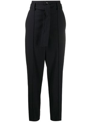ISABEL MARANT pantalon fuselé à taille haute - Bleu
