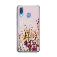 Painted wildflowers: Samsung Galaxy A40 Transparant Hoesje