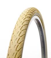 Deli tire buitenband 37-622 28x1.40 28x15/8x13/8 creme reflectie s-604 - thumbnail