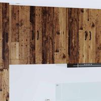 Keukenkast aan de muur Oud Hout 50 x 31 x 80 cm Bewerkt hout Keukenkast aan de muur Oud Hout 50 x 31 x 80 cm Bewerkt hout