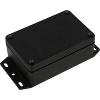 Hammond Electronics 1550Z103FBK Universele behuizing Aluminium spuitgietwerk Zwart 1 stuk(s) - thumbnail