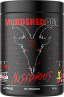 Murdered Out Insidious Pre-Workout Sour Scummy Bear (463 g)