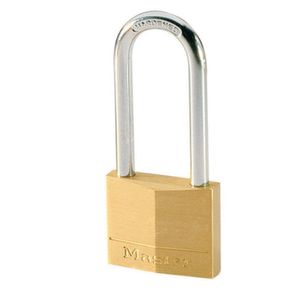 Masterlock 40mm - 51mm shackle, 6mm diam. - double locking - 4-pin cylinder - 140EURDLH