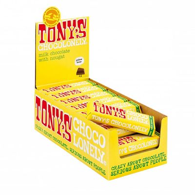 Tony&apos;s Chocolonely - Melk Noga - 35x 47g