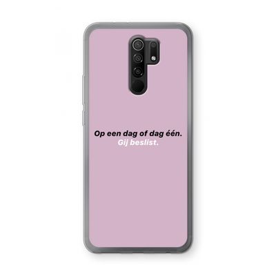 gij beslist: Xiaomi Redmi 9 Transparant Hoesje